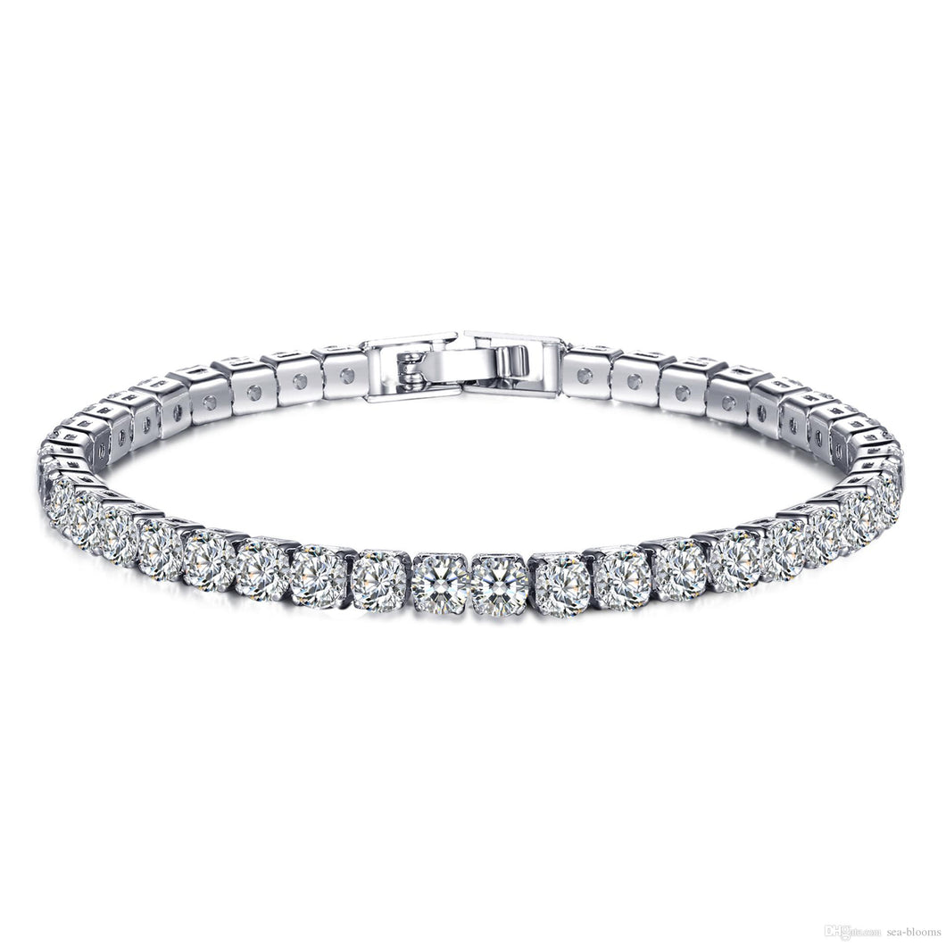 5 Colors Cubic Zirconia Tennis Bracelet