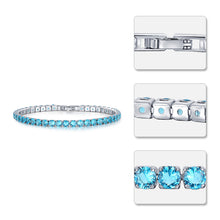 5 Colors Cubic Zirconia Tennis Bracelet