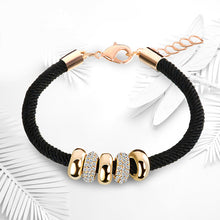 Austrian Rhinestones Slide Beads Charm Bracelets
