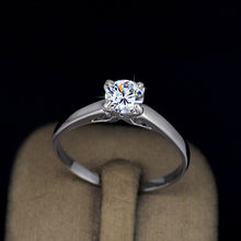 Classic 4 Prong 0.65 carat Cubic Zirconia Ring